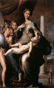 帕爾米賈尼諾 Madonna dal Collo Lungo 帕爾米賈尼諾 Madonna dal Collo Lungo